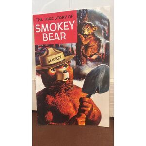 Vintage Smokey The Bear Comic Book 1969 The True Story Of Smokey Bear